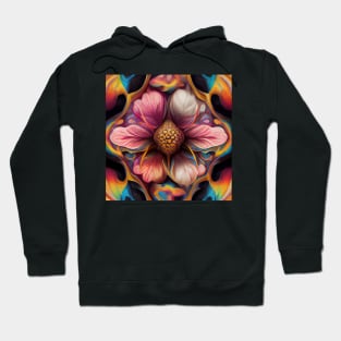 psychedelic flower&#39;s Hoodie